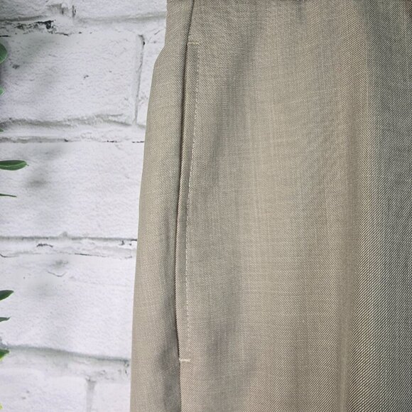 LAUREN RALPH LAUREN MENS KHAKI COLOR CASUAL DRESS STRAIGHT LEG PANT SIZE 33X32 - Picture 4 of 7